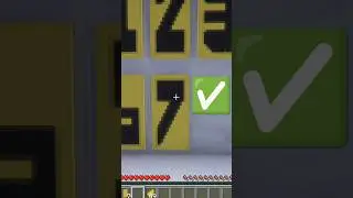 How to Make a #7 Banner Pattern in Minecraft | Quick Tutorial #shorts