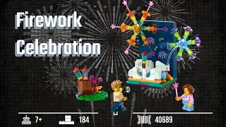 Firework celebrations: Lego style!