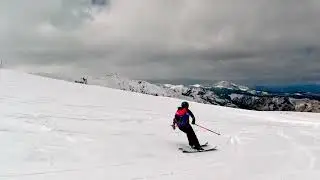 Skiing Rocky Mountain High on 04/20