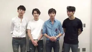 CNBLUEから新年のご挨拶メッセージが到着★
