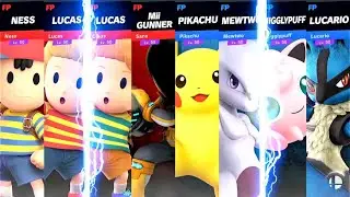 Super Smash Bros Ultimate Amiibo Fights Request Mother vs Pokemon