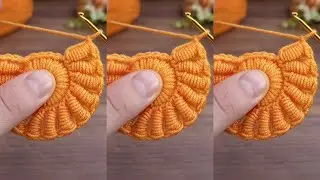 Finger  tricks!!! Very easy crochet flower motif making #crochet #knitting #crafts