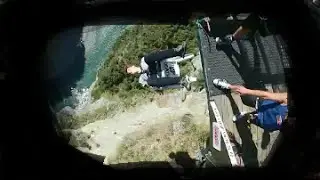 Shotover Canyonswing - Chair of Death - Ian