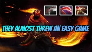 They Almost Threw An Easy Game | Ember Spirit | P1StreamMoments#88 | P1zzyDota2