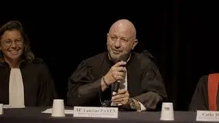 La nuit du droit 2023 - amphithéâtre bioclimatique, campus du Moufia