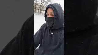 Took out the Kids RAZOR DIRT QUAD 500 for a Spin in the Snow!