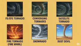 Most Dangerous Tornado Types | Complete Tornado Guide for Long Video
