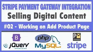 #02 Stripe Payment Gateway Integration Using Bootstrap 4, jQuery, PHP & MySQL