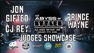 JON GIFTED, CJ REY, PRINCE WAYNE | Open Styles Judge Showcase | Abyss of Styles 2026 | #SXSTV