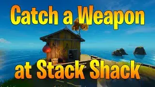 Catch a Weapon at Stack Shack - Location in Fortnite!