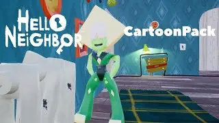 HELLO NEIGHBOR MODS CartoonPack // ПРИВІТ СУСІД МОД  МультяшнийПакет ПОВНЕ ПРОХОДЖЕННЯ 1 И 2 АКТА