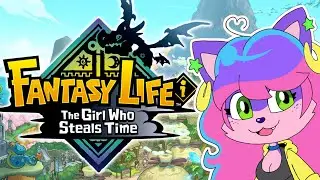 Beating the Story of Fantasy Life i??? | Axel Lazuli Streams ft. MugiMikey