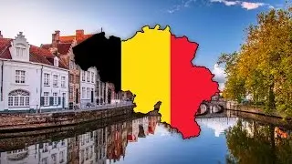 Blank Map of Belgium (Belgi&euml; / Belgique) - Timelapse