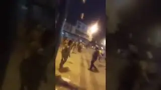 Baghdad Iraqi army faces riot police-2019-10-2  الجيش العراقي يبعد مكافحة الشغب / قناة الرشيد بغداد