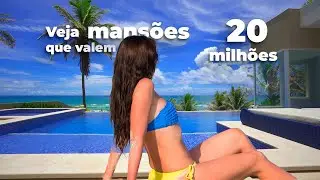 ❤️Veja mansões que valem  20 milhões em condominío Encontro das Aguas, Busca Vida e Barra do Jacuipe