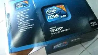 Intel Core i7 930 Unboxing