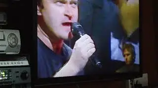 Fita VHS Genesis Live The Way we Walk In concert perfeita