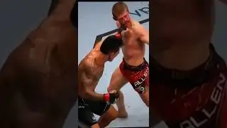Max Holloway vs Arnold Allen brawl