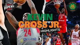 Kevin Cross Jr 19 points in a double double performance grabbing 11 boards NBA G League Highlights
