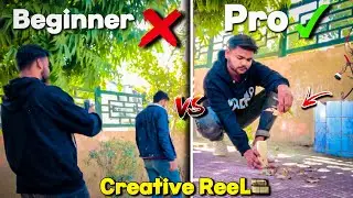 Creative Cinematic Reel Shoot Beginner vs pro