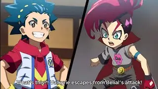 Beyblade Burst DB Episode 39 - Valt vs Bell - Dynamite battle