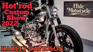 HIDE MOTORCYCLE20周年の搬入が3倍カオスだった  HRCS2022 ホットロッドカスタムショー2022
