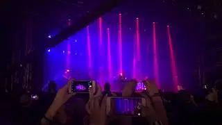 Massive Attack -  Inertia Creeps @Clockenflap festival 2017 Hongkong 19 11 2017