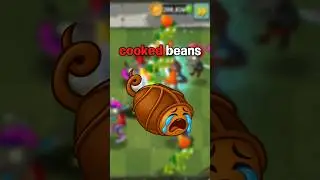 Is the Zoybean Pod in PvZ2 cracked or cooked beans? #shorts #pvz #pvz2