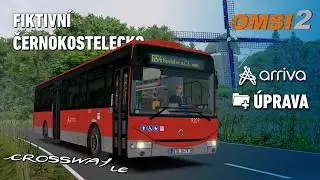 OMSI 2 #203 - Neobyčejný Crossway – realistická úprava 9329 na Černokostelecku v mlze!