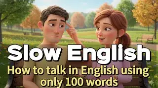 How to Talk in English Using Only 100 Words | Simple English Speaking | English Listening Practice