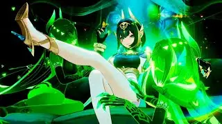 Nefer English Voice Gameplay Animation 🌿 | Genshin Impact 6.1 Luna 2 Showcase