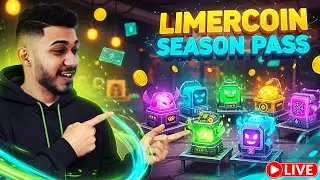 O 1&ordm; PASSE DO LIMERCOIN CHEGOU! LIVE ACOMPANHANDO O LAN&Ccedil;AMENTO