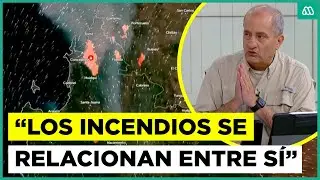 Experto explica el comportamiento de las columnas de humo que 