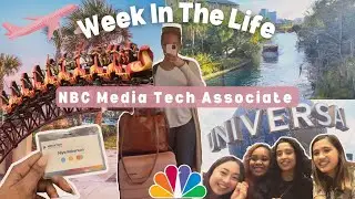 My FIRST NBC Media Tech Associate Offsite - Week In The Life