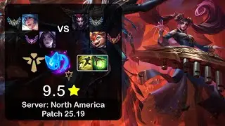 Sona Support + Kai'Sa vs Elise + Smolder - NA Challenger - Patch 25.19