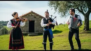 Sueño De Las Eterna Del Alba | Música Folk Tradicional de Galicia con Acordeón y Violín