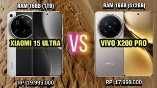 Xiaomi 15 Ultra vs Vivo X200 Pro | Perbandingan HP Flagship Terbaru 2025 🔥