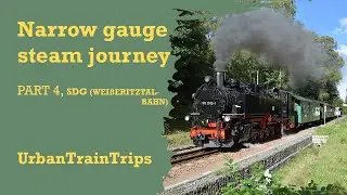 Narrow gauge steam journey part 4, Smalspoor stoomreis deel 4, Schmalspurdampf Reise Tiel 4