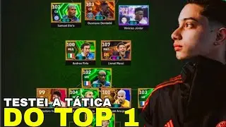 USEI A FORMAÇÃO DO TOP 1 NO EFOOTBALL 2026 🤯 JOÃO VICTOR PRO 💥