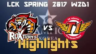 【Highlights】SKT vs ROX | Game 2 W2D1 - LCK Spring 春季聯賽 2017 | 精華