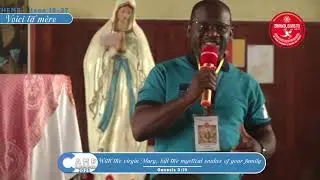 with the virgin Mary, kill the mystical snakes of your family