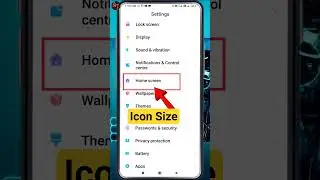 Easy way to enlarge apps using mobile settings#shorts #tech ##mobiletips
