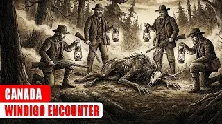 In 1900, hunters swore they caught a Wendigo in Northern Canada.