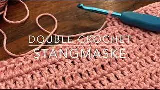 L&aelig;r at h&aelig;kle stangmasker 🧶 Learn Single Crochet 🧶 Slow and Easy Crochet Tutorial for Beginners