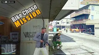 Gta 5 Gold Madel Repossession Bike Chase Mission [ Battlefield Strike ]