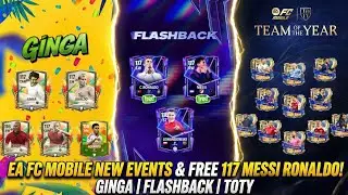 Upcoming New Event Details 🤯 & Free 117 Messi and Ronaldo 😍 - GINGA | FLASHBACK | UTOTY - FC MOBILE