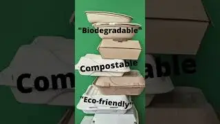 Can I compost take out food containers? #shorts