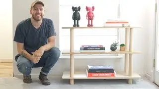 DIY Modern Bookshelf | Modern Builds | EP. 75