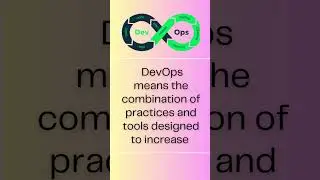 what is exactly DevOps means?  #devops #cloud #shorts