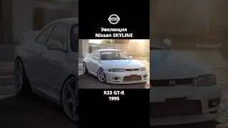 Эволюция Nissan SKYLINE 1957-2025 😱🔥 #ниссан #скайлайн #автоизяпонии #nissanskyline